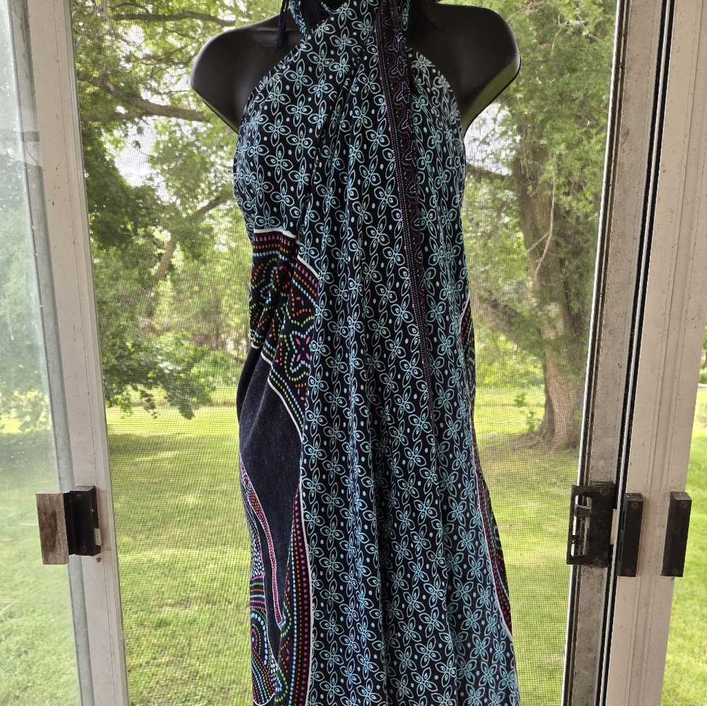 Vibrant elephant sarong